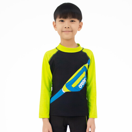 Arena Junior Swim Top- AUV23386-BK